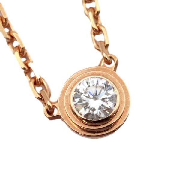 Cartier d'Amour XS necklace diamond 750 K18PG pink gold women's jewelry CARTIER - Picture 2 of 9